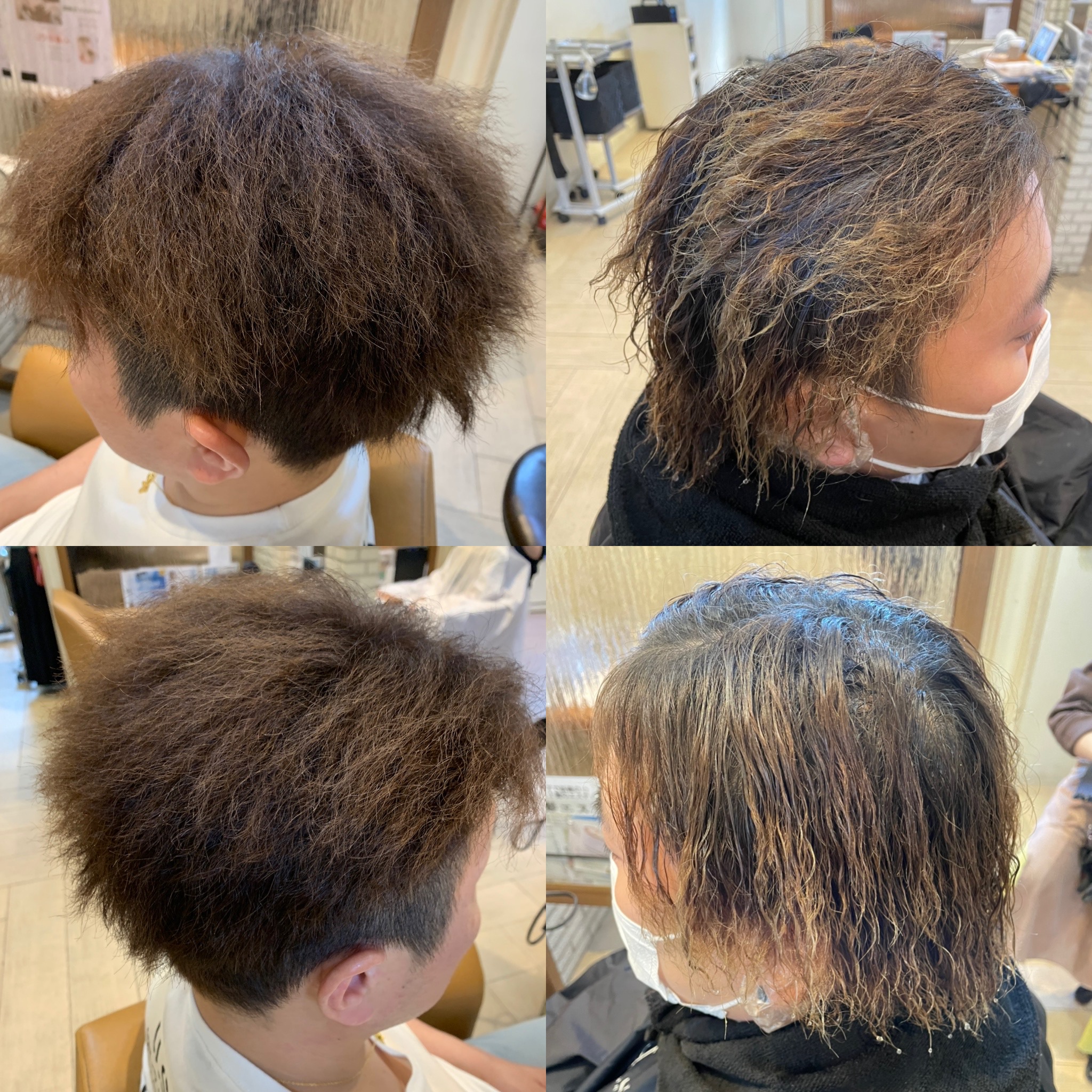 ツイストパーマ失敗チリチリを髪質改善で直す事が出来るのか 奈良 京都 大阪の美容室 ハピネス